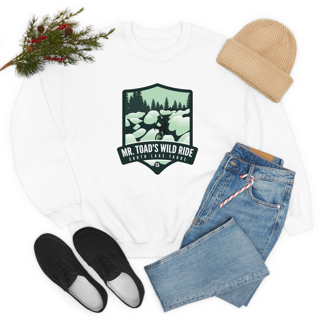 Mr. Toad's Wild Ride - South Lake Tahoe, CA Unisex Heavy Blend Crewneck Sweatshirt