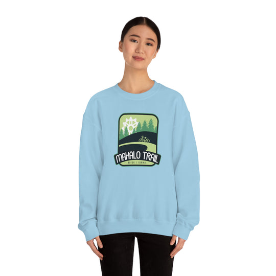 Mahalo Trail - Boise, Idaho Unisex Heavy Blend Crewneck Sweatshirt