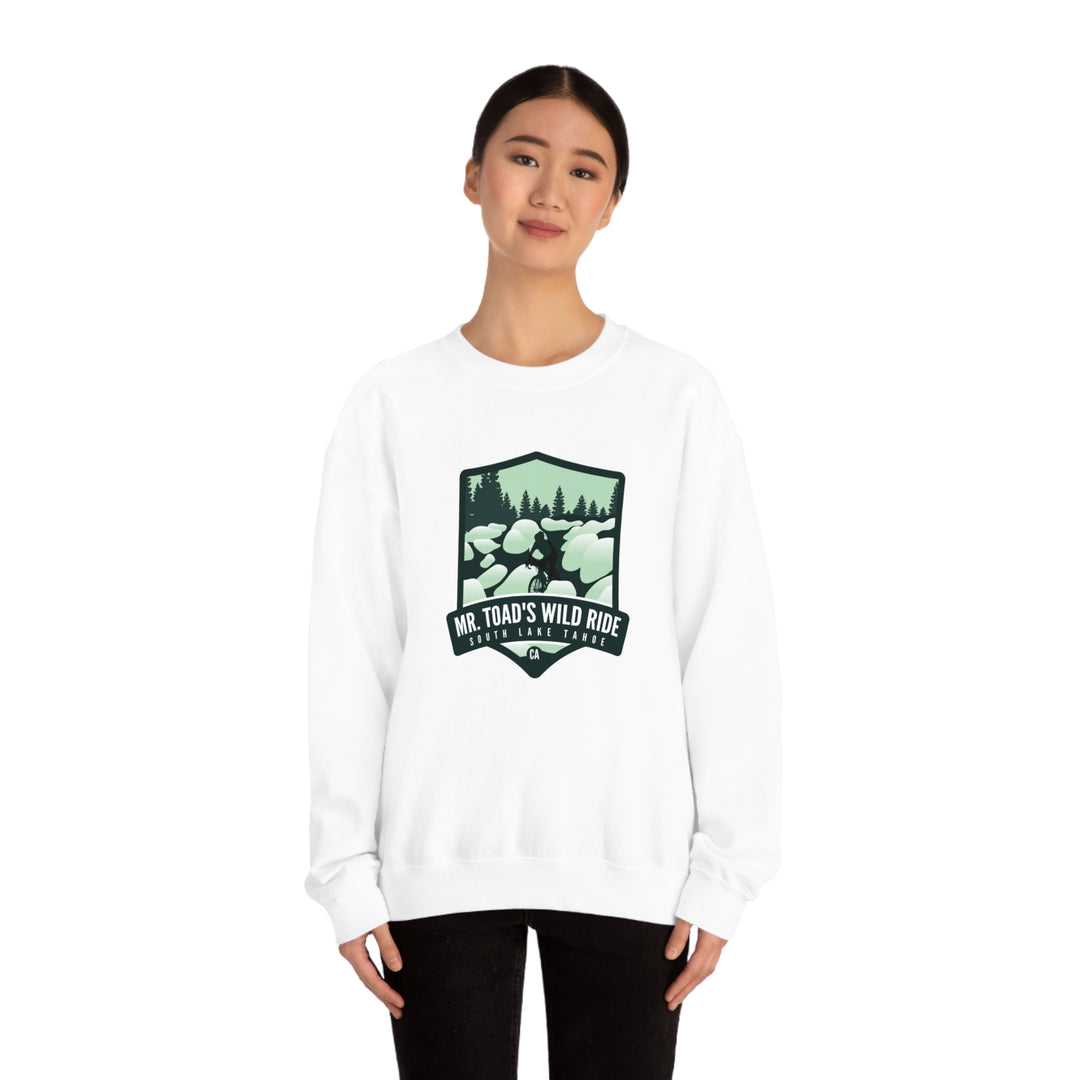 Mr. Toad's Wild Ride - South Lake Tahoe, CA Unisex Heavy Blend Crewneck Sweatshirt