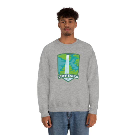 Puff Falls - Oregon Unisex Heavy Blend Crewneck Sweatshirt