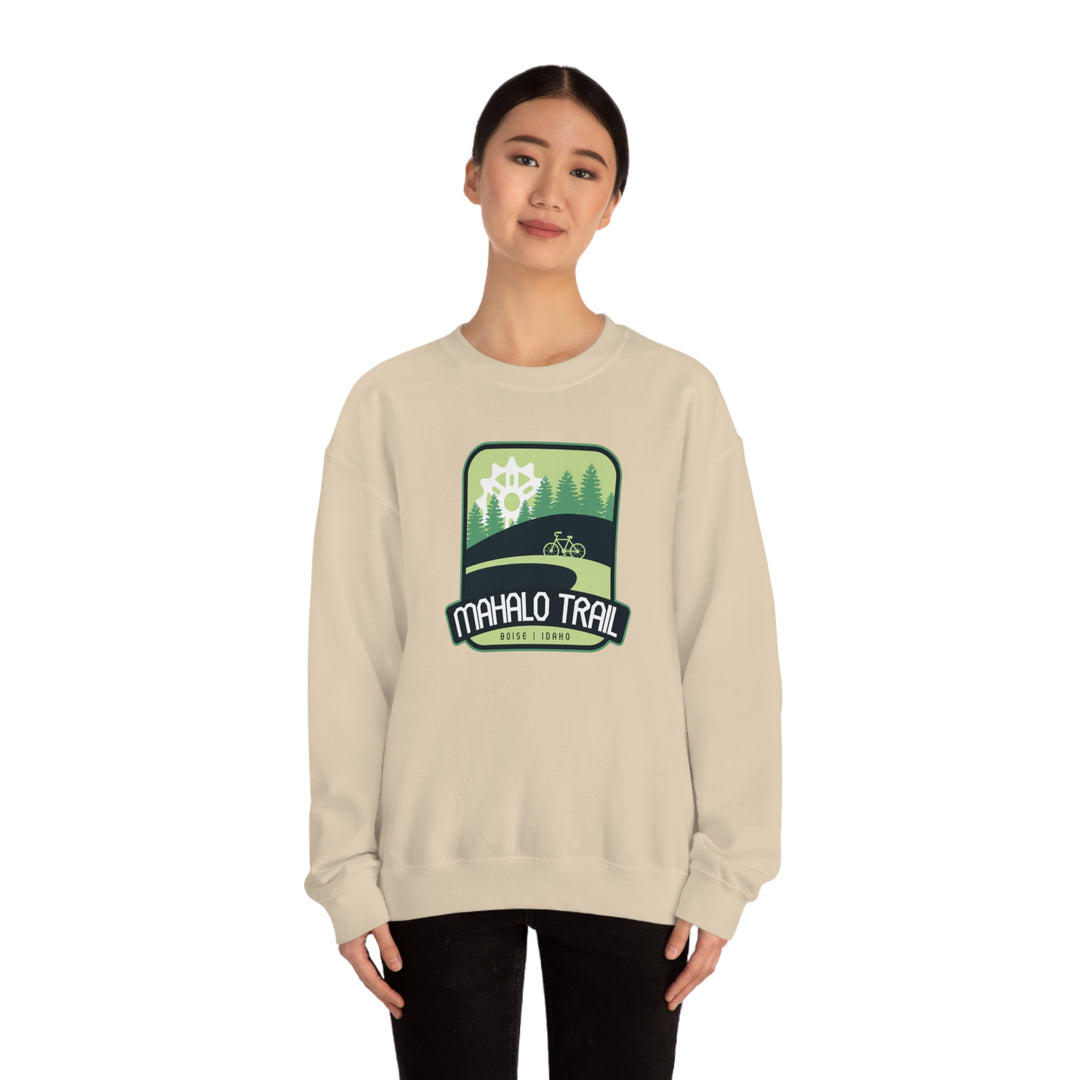 Mahalo Trail - Boise, Idaho Unisex Heavy Blend Crewneck Sweatshirt