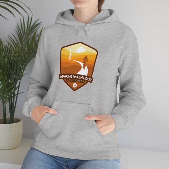 Apache Wash Loop - Cave Creek, Arizona Hooded Sweatshirt