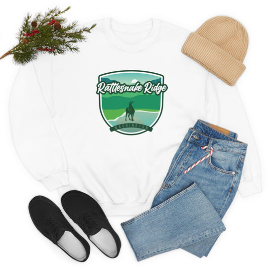 Rattlesnake Ridge - Washington Unisex Heavy Blend Crewneck Sweatshirt