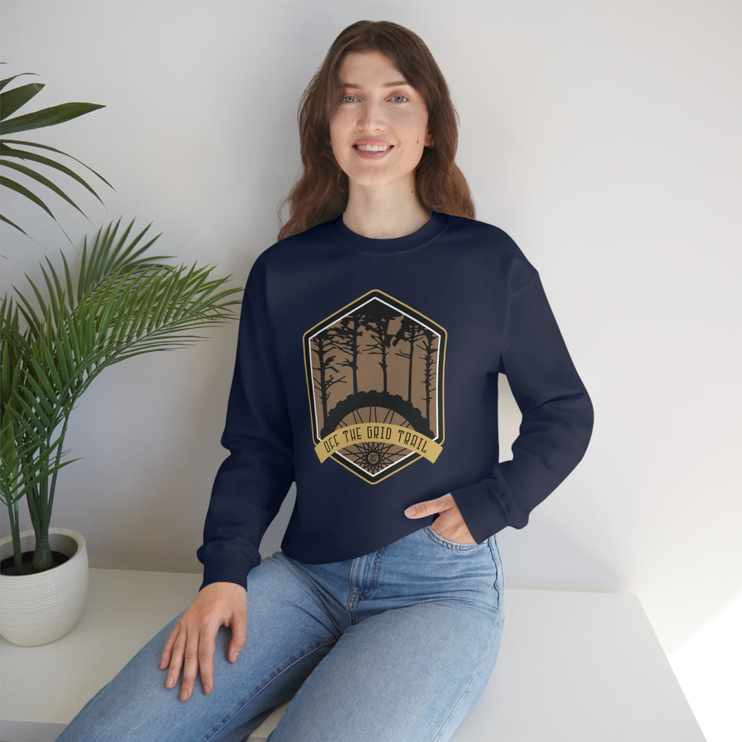 Off The Grid Trail - Washington Unisex Heavy Blend Crewneck Sweatshirt