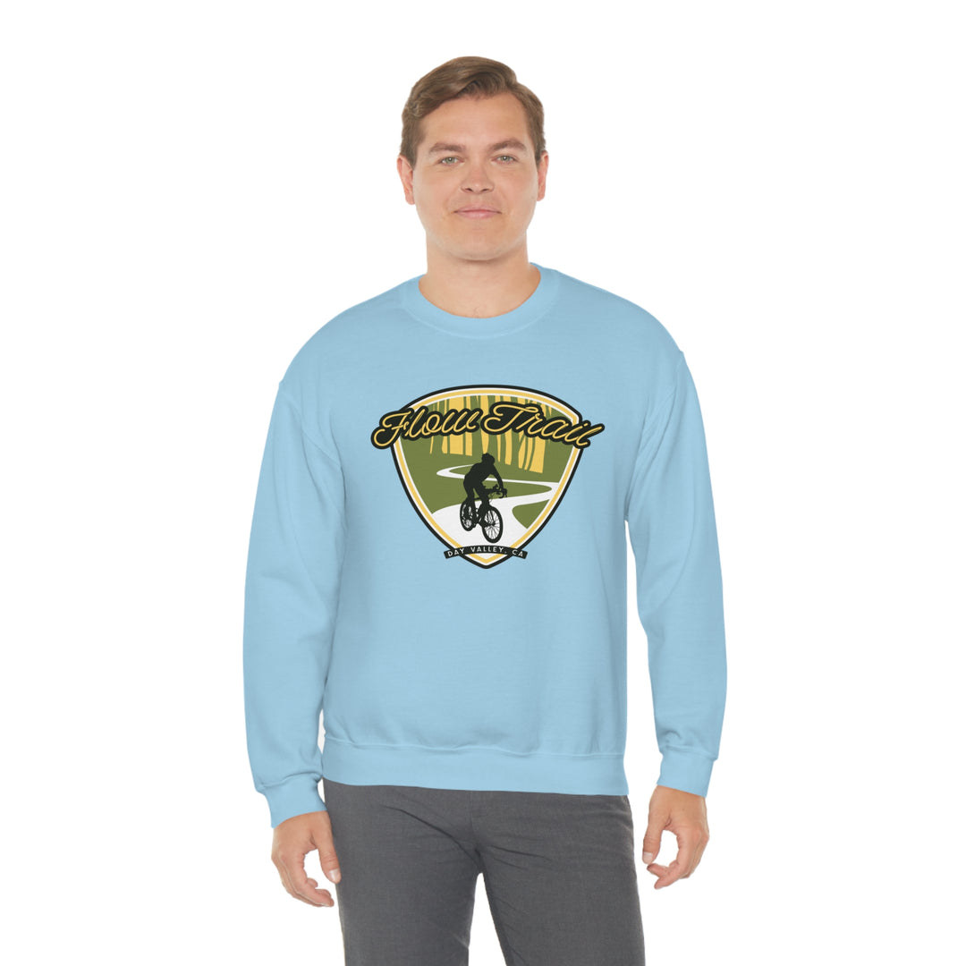 Flow Trail - Day Valley, CA Unisex Heavy Blend Crewneck Sweatshirt