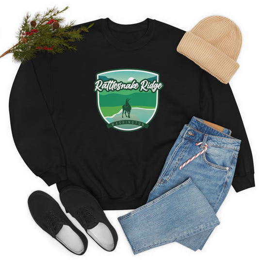 Rattlesnake Ridge - Washington Unisex Heavy Blend Crewneck Sweatshirt