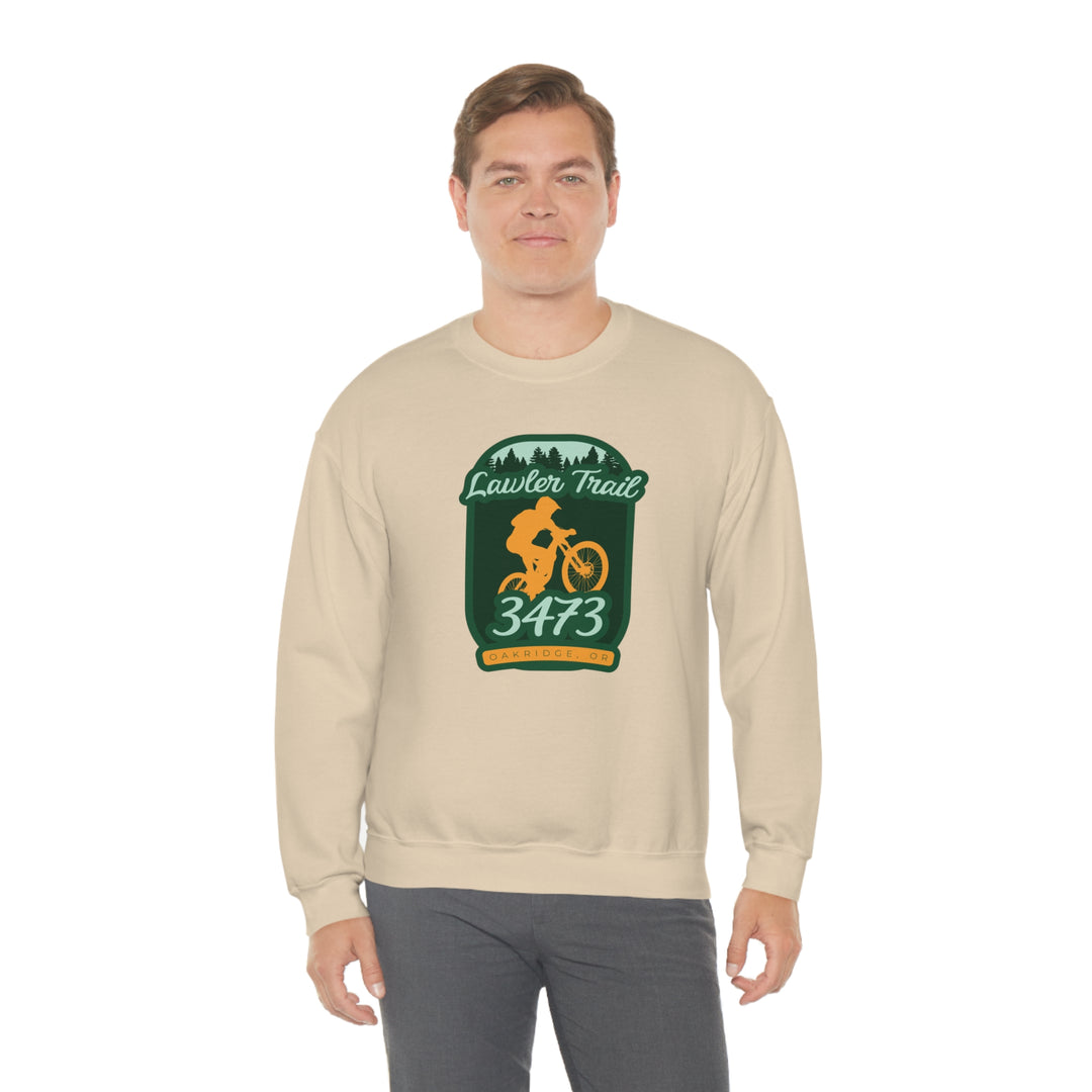 Lawler Trail #3473 - Oakridge, Oregon Unisex Heavy Blend Crewneck Sweatshirt