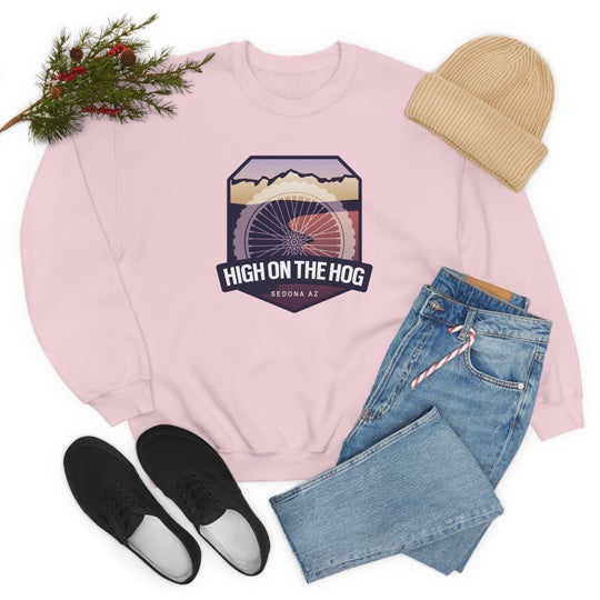 High on the Hog - Sedona, Arizona Unisex Heavy Blend Crewneck Sweatshirt