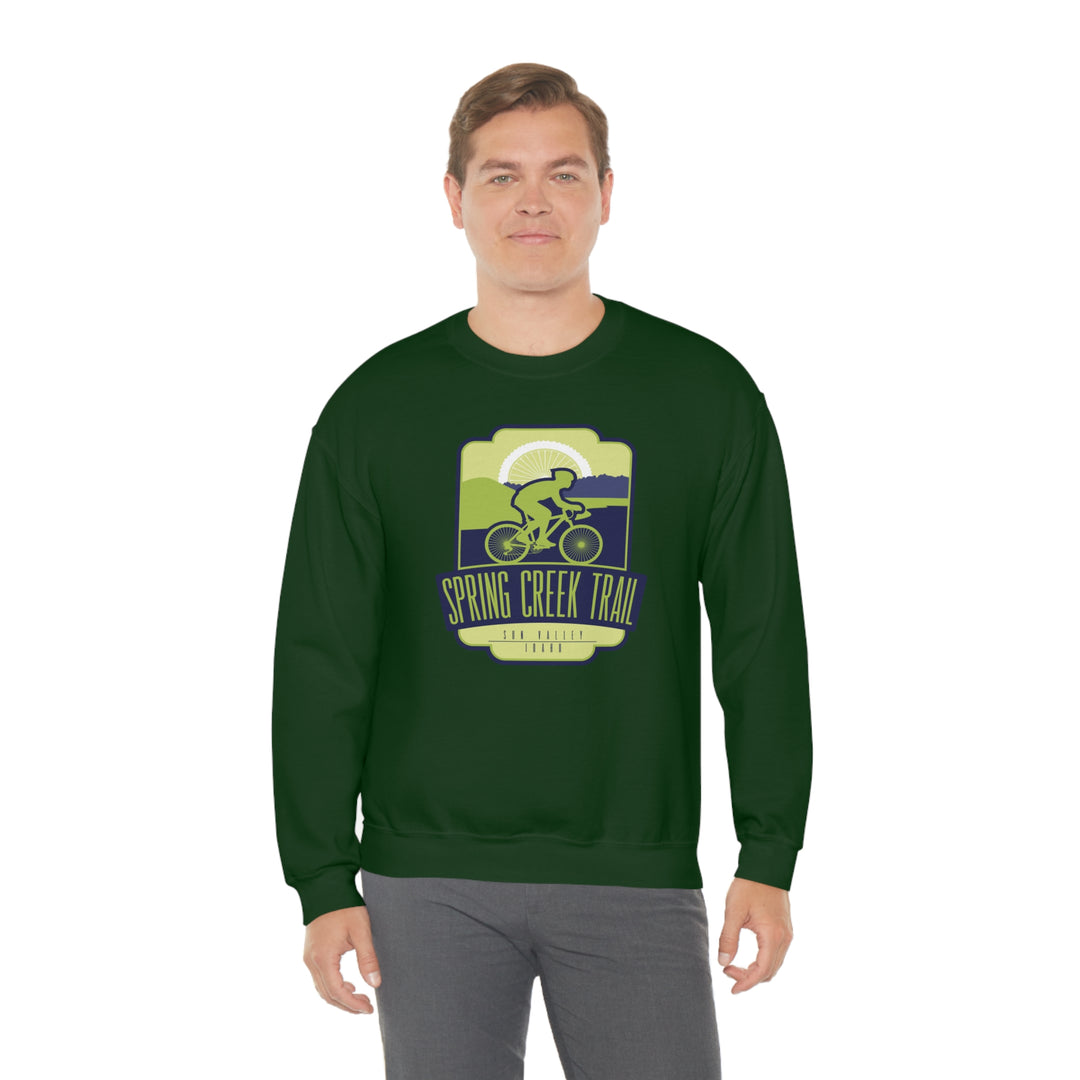 Spring Creek Trail - Sun Valley, Idaho Unisex Heavy Blend Crewneck Sweatshirt