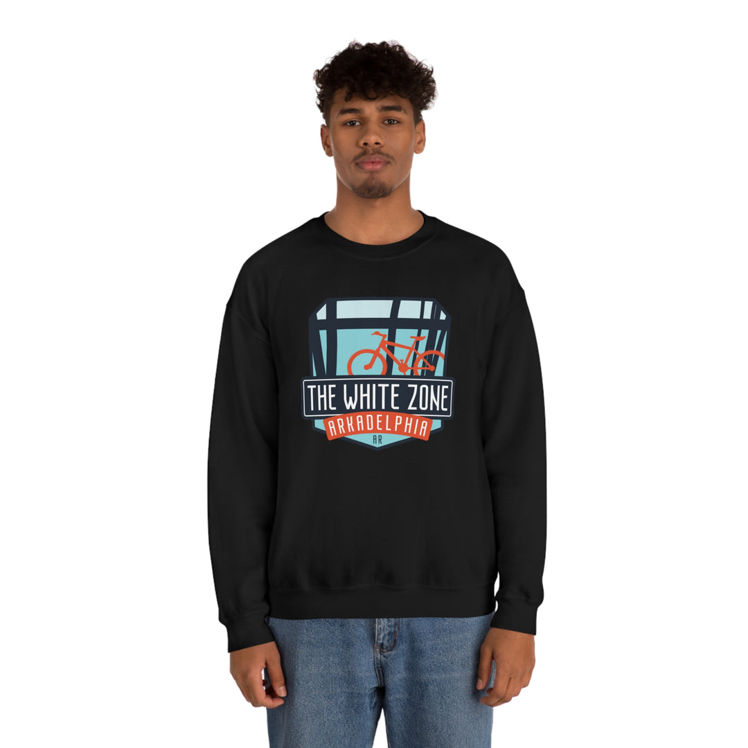 The White Zone - Arkadelphia, Arkansas Unisex Heavy Blend Crewneck Sweatshirt