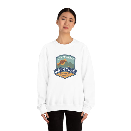 Lower Hulls Gulch Trail - Boise, Idaho Unisex Heavy Blend Crewneck Sweatshirt