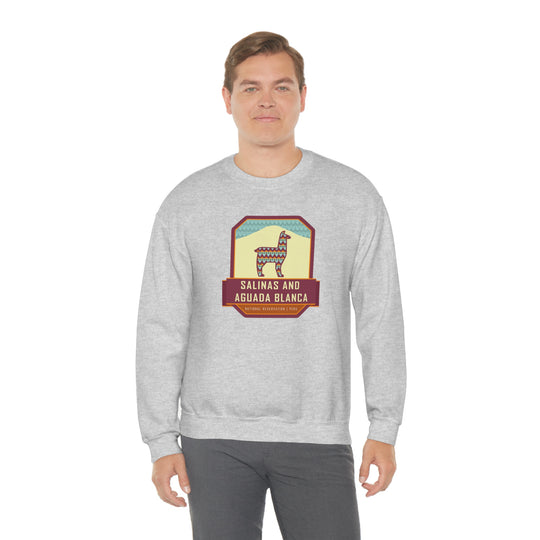 Salinas and Aguada Blanca National Reservation - Peru Unisex Heavy Blend Crewneck Sweatshirt