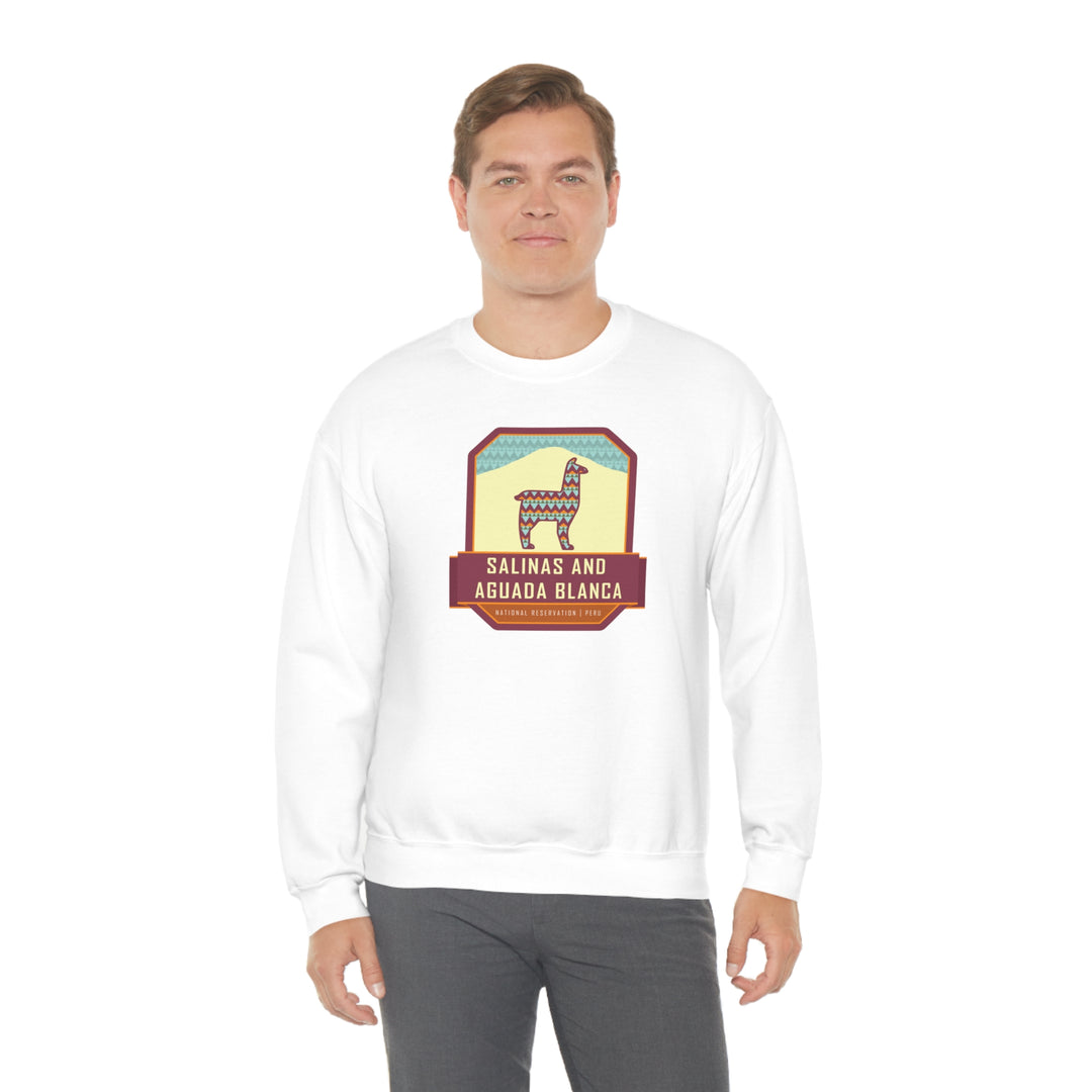 Salinas and Aguada Blanca National Reservation - Peru Unisex Heavy Blend Crewneck Sweatshirt