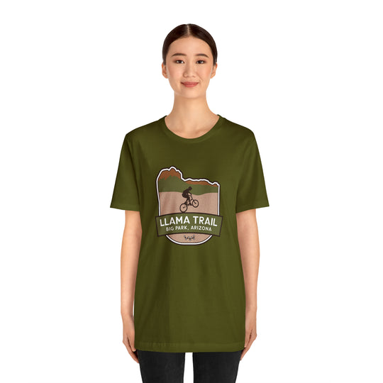 Llama Trail - Big Park, Arizona Unisex T-Shirt