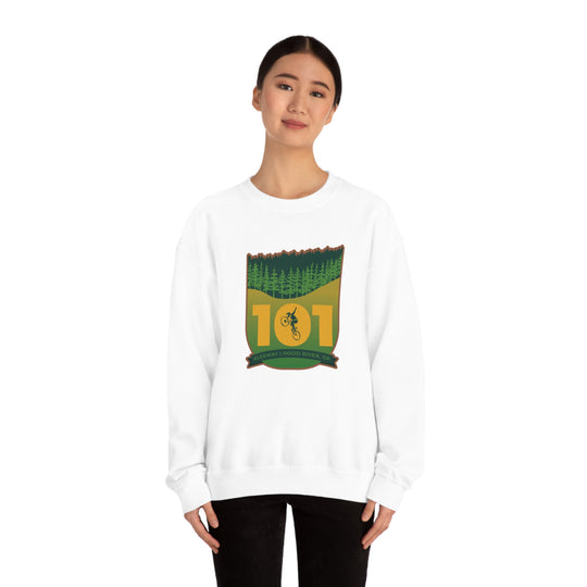 101 Kleeway - Hood River, Oregon Unisex Heavy Blend Crewneck Sweatshirt