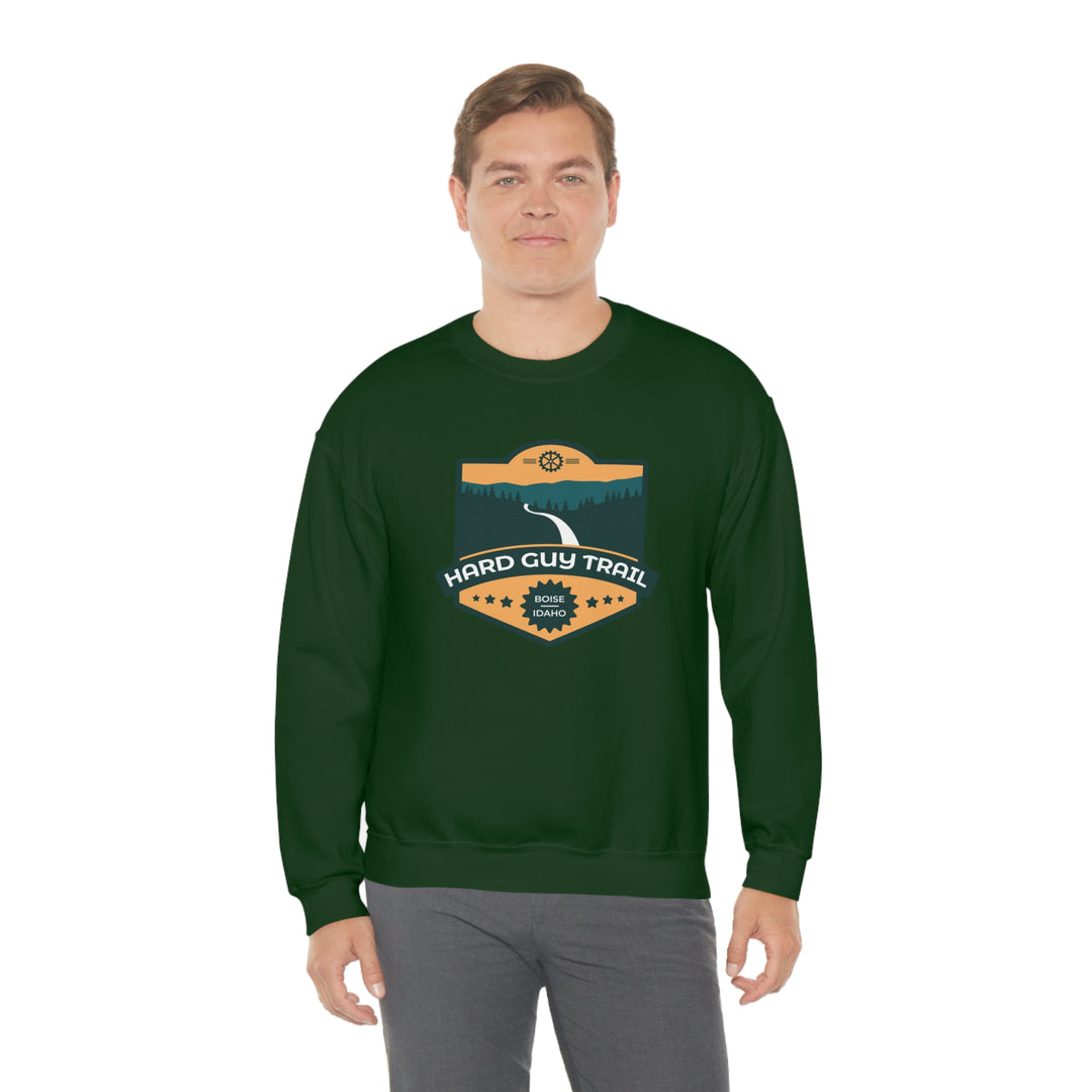 Hard Guy Trail - Boise, Idaho Unisex Heavy Blend Crewneck Sweatshirt