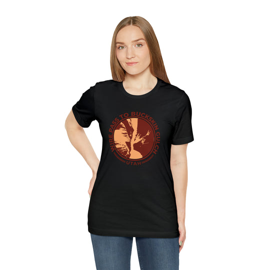 Wire Pass to Buckskin Gulch Short-Sleeve Unisex T-Shirt hiker gift - Utah