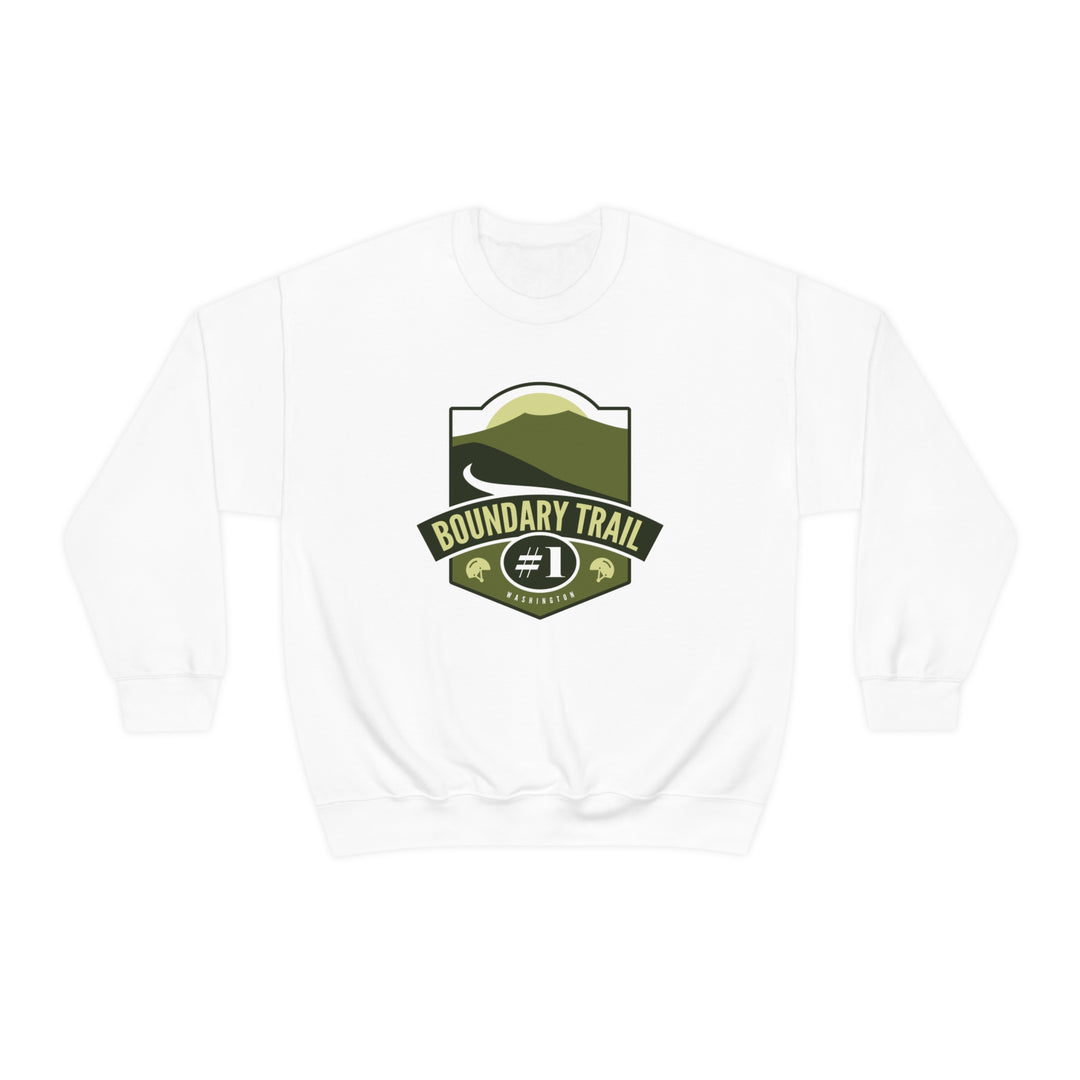 Boundary Trail #1 - Washington Unisex Heavy Blend Crewneck Sweatshirt