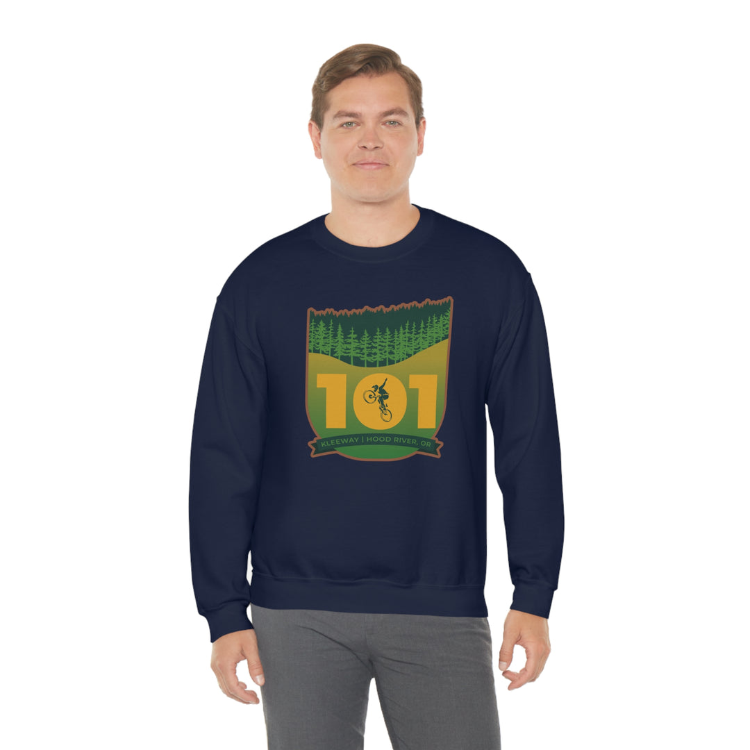 101 Kleeway - Hood River, Oregon Unisex Heavy Blend Crewneck Sweatshirt