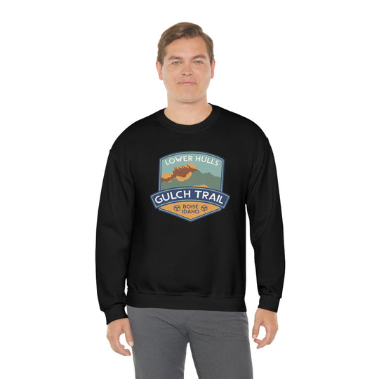 Lower Hulls Gulch Trail - Boise, Idaho Unisex Heavy Blend Crewneck Sweatshirt