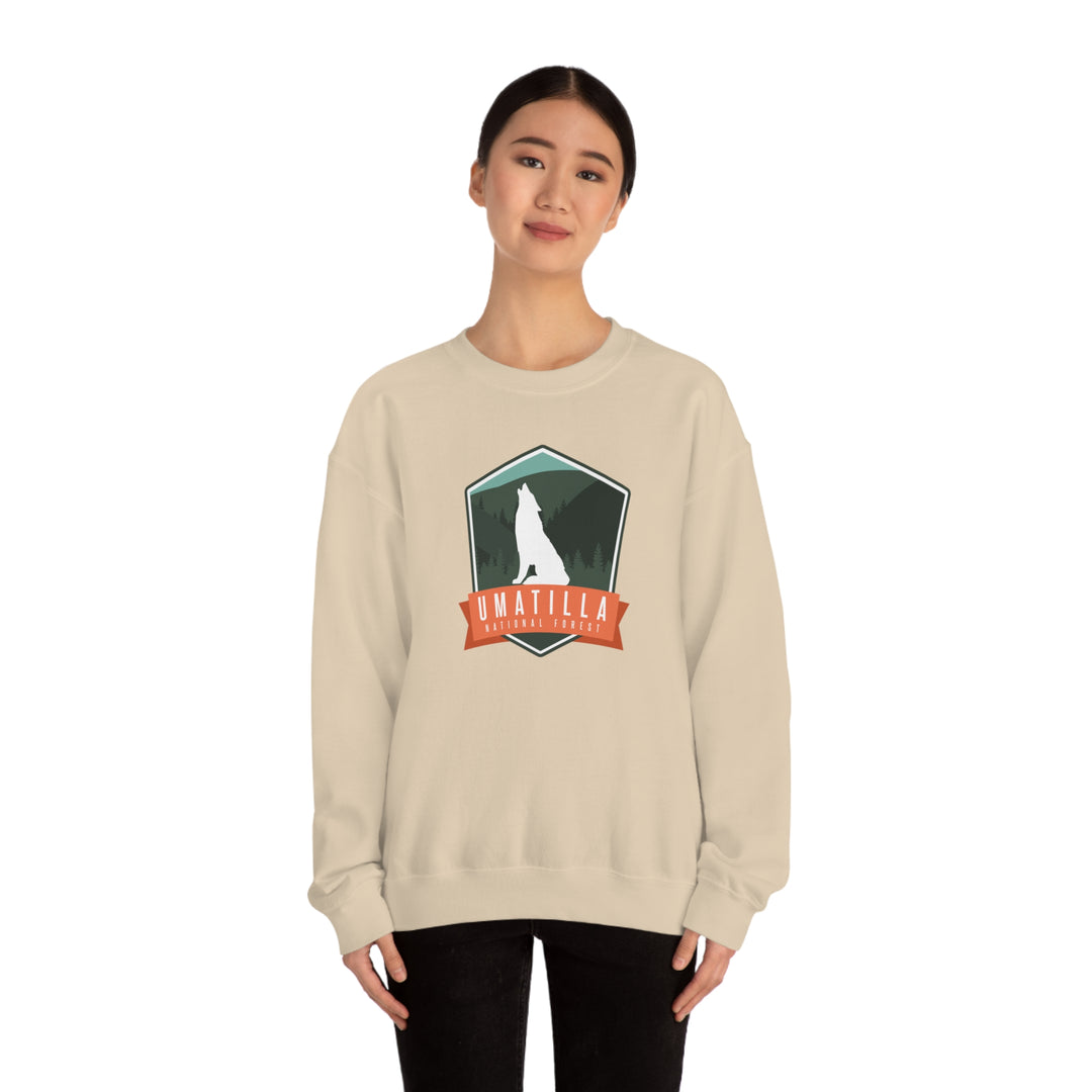 Umatilla National Forest Unisex Heavy Blend Crewneck Sweatshirt