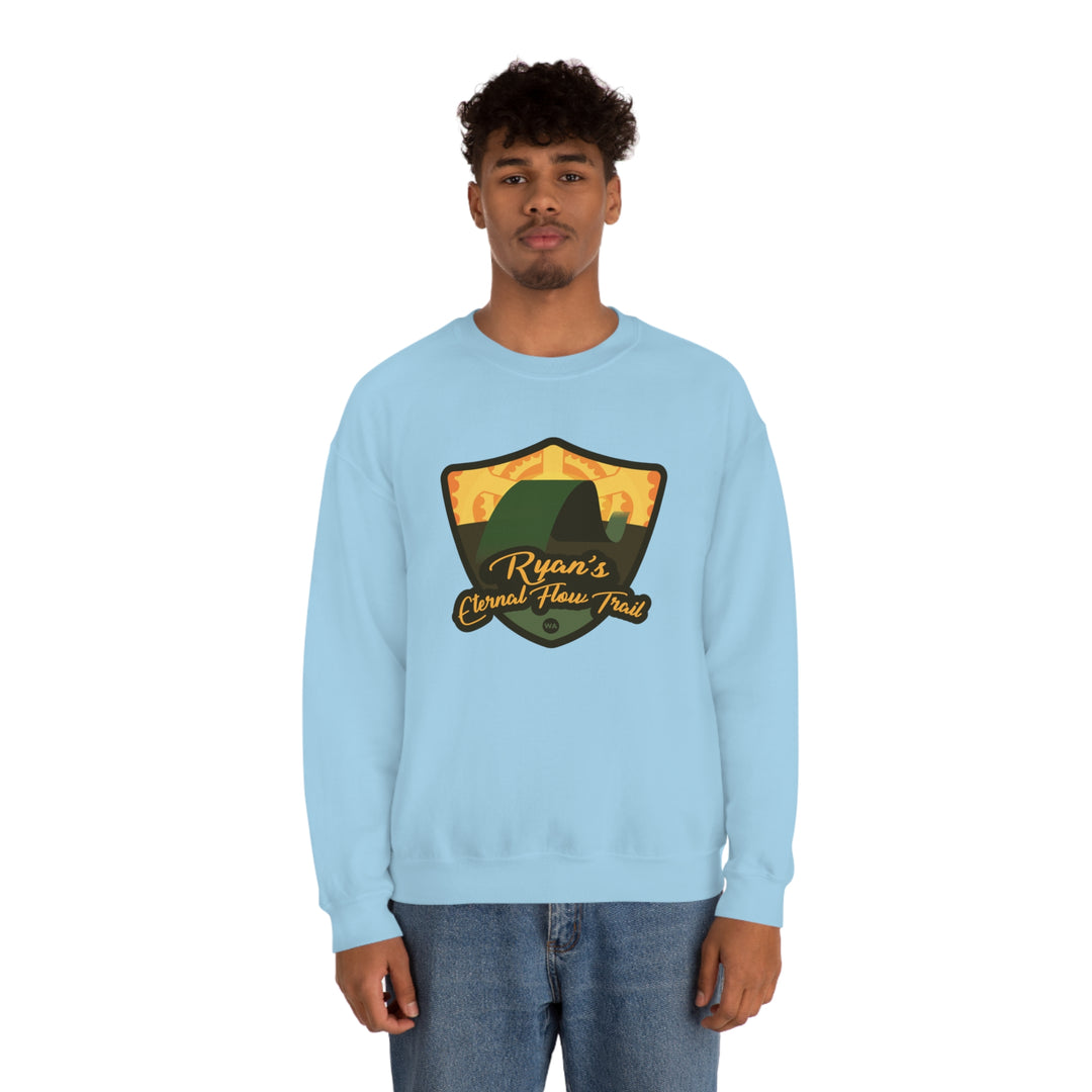 Ryan's Eternal Flow Trail - Washington Unisex Heavy Blend Crewneck Sweatshirt