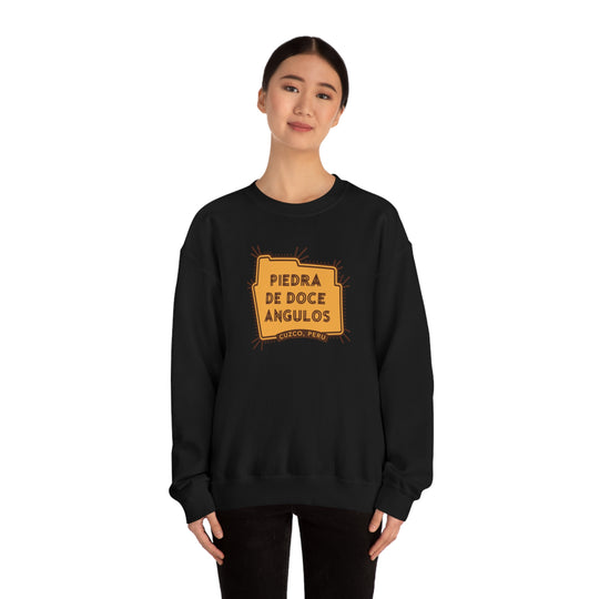 Piedra de doce angulos - Cuzco, Peru Unisex Heavy Blend Crewneck Sweatshirt