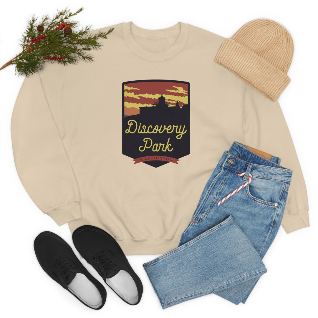 Discovery Park - Washington Unisex Heavy Blend Crewneck Sweatshirt