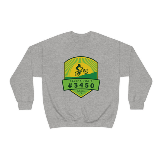 Alpine Trail #3450 - Oakridge, Oregon Unisex Heavy Blend Crewneck Sweatshirt