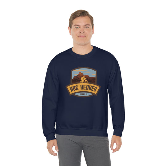 Hog Heaven - Sedona, Arizona Unisex Heavy Blend Crewneck Sweatshirt