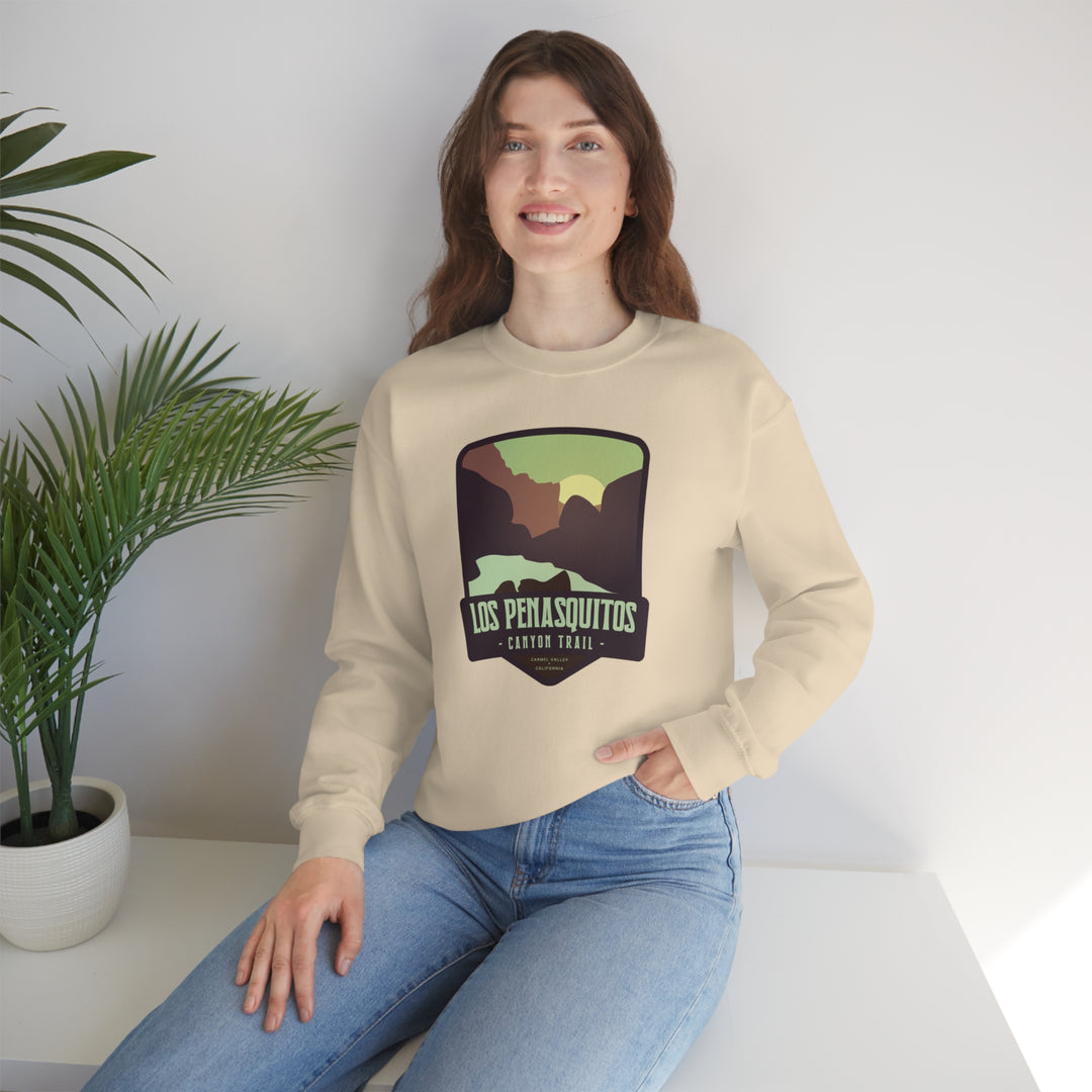 Los Penasquitos Trail - Carmel Valley, CA Unisex Heavy Blend Crewneck Sweatshirt