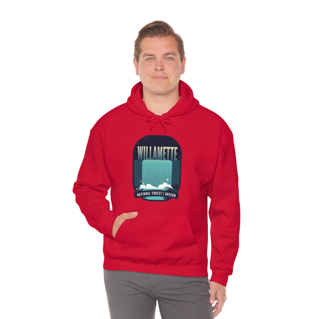 Willamette National Forest - Oregon Unisex Heavy Blend Hooded Sweatshirt