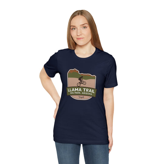 Llama Trail - Big Park, Arizona Unisex T-Shirt