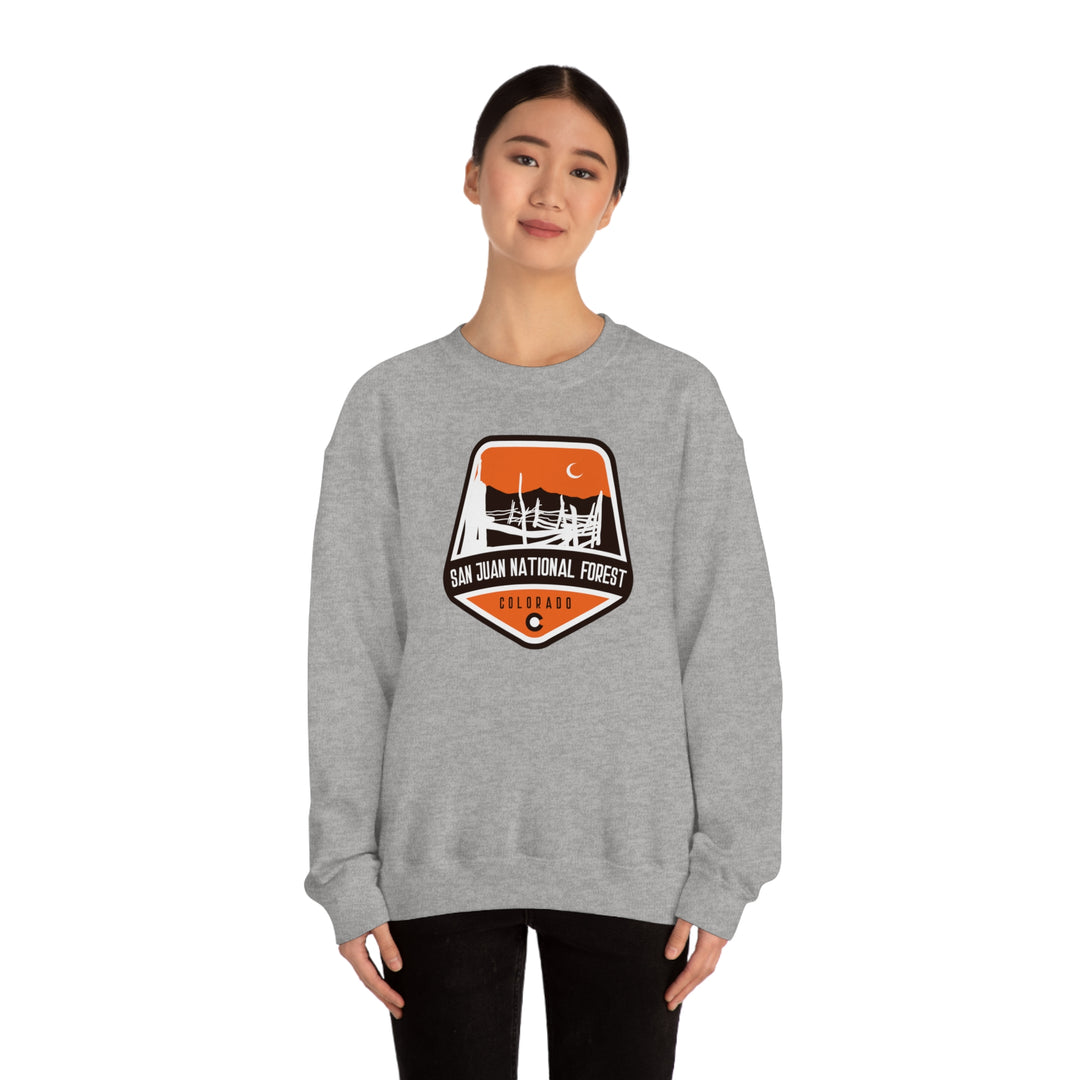 San Juan National Forest - Colorado Unisex Heavy Blend Crewneck Sweatshirt