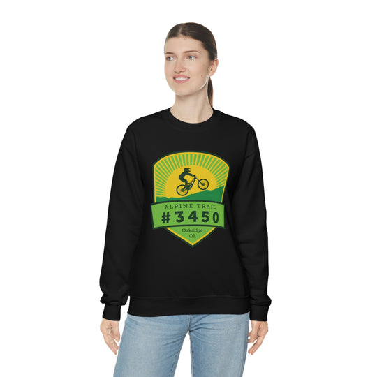 Alpine Trail #3450 - Oakridge, Oregon Unisex Heavy Blend Crewneck Sweatshirt