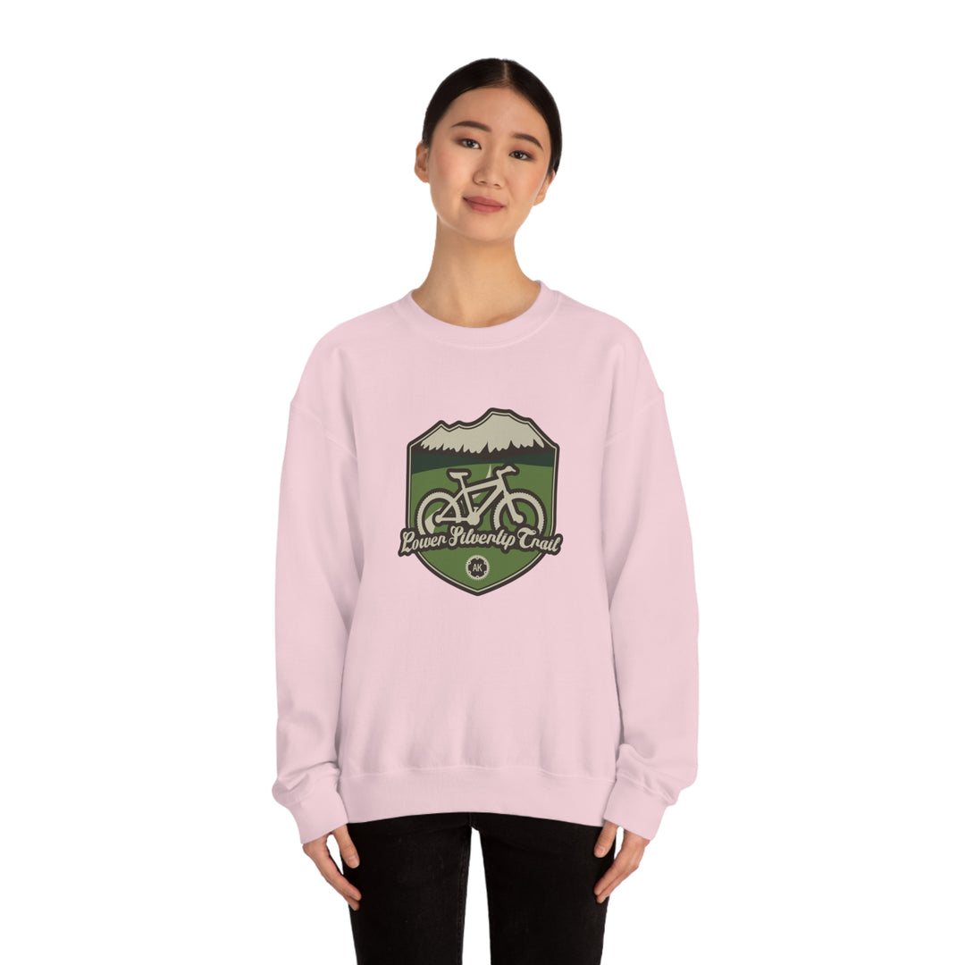 Lower Silvertip Trail - Alaska Unisex Heavy Blend Crewneck Sweatshirt