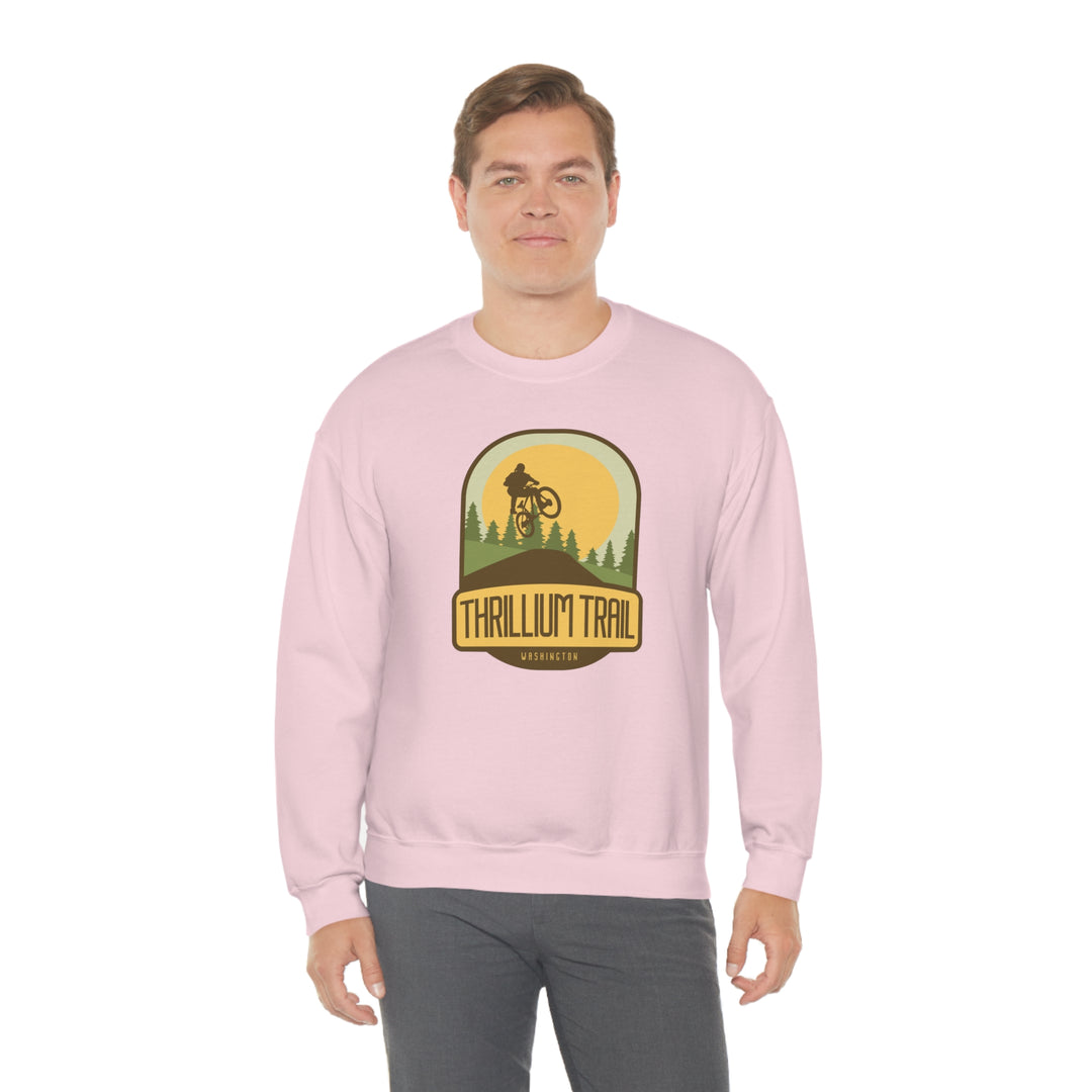 Thrillium Trail - Washington Unisex Heavy Blend Crewneck Sweatshirt