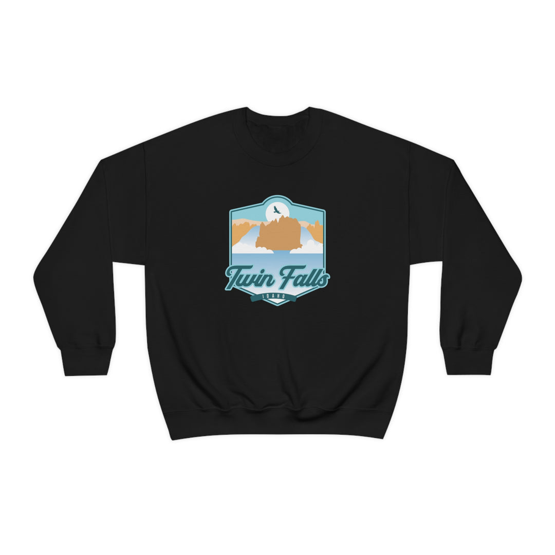 Twin Falls - Idaho Unisex Heavy Blend Crewneck Sweatshirt