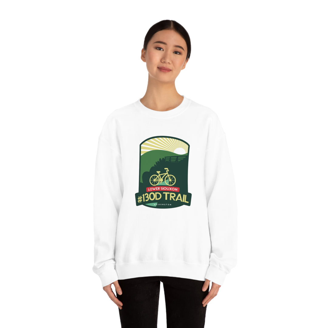 Lower Siouxon #130D Trail - Washington Unisex Heavy Blend Crewneck Sweatshirt