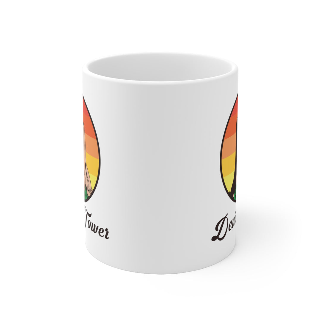 Devils Tower - Wyoming White Ceramic Mug