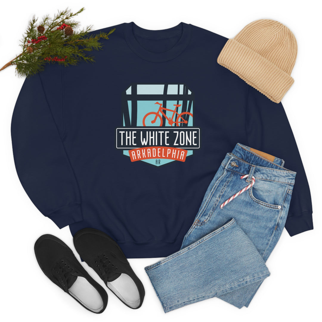 The White Zone - Arkadelphia, Arkansas Unisex Heavy Blend Crewneck Sweatshirt