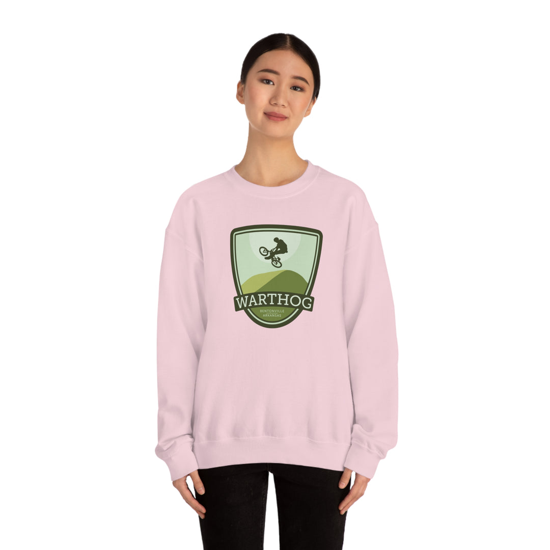 Warthog - Bentonville, Arkansas Unisex Heavy Blend Crewneck Sweatshirt