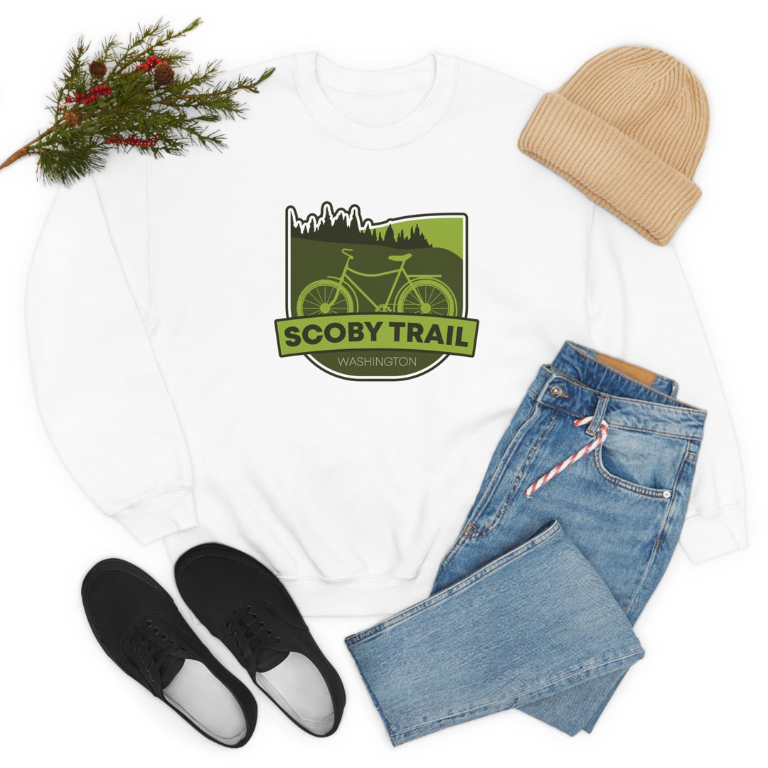 Scoby Trail -  Washington Unisex Heavy Blend Crewneck Sweatshirt