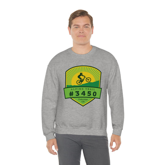 Alpine Trail #3450 - Oakridge, Oregon Unisex Heavy Blend Crewneck Sweatshirt