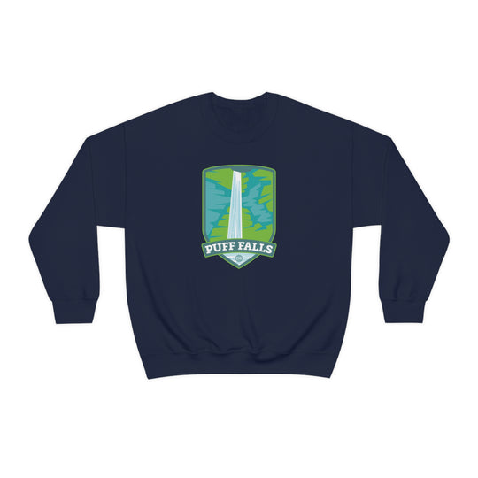 Puff Falls - Oregon Unisex Heavy Blend Crewneck Sweatshirt