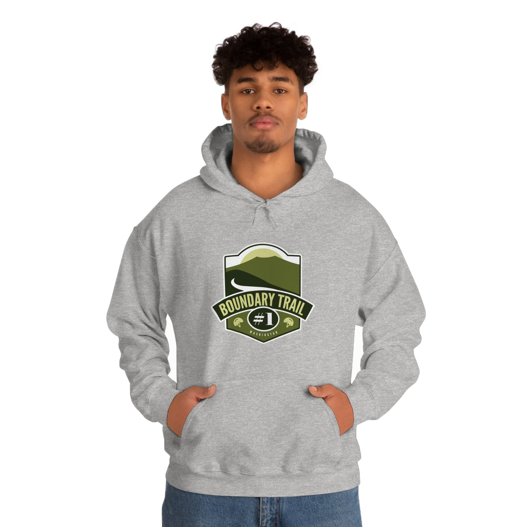 Boundary Trail #1 - Washington Unisex Heavy Blend Hooded Sweatshirt