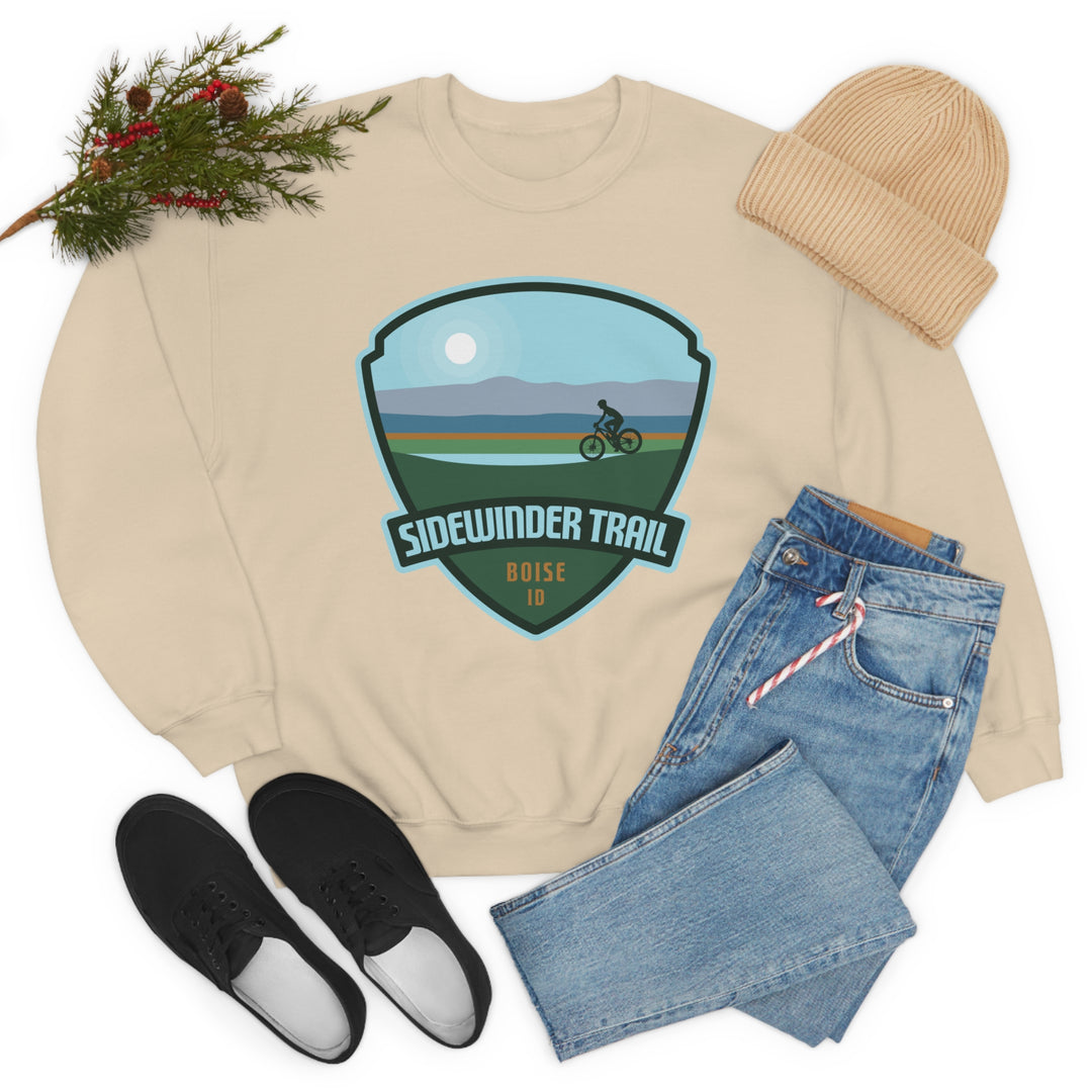 Sidewinder Trail - Boise, Idaho Unisex Heavy Blend Crewneck Sweatshirt