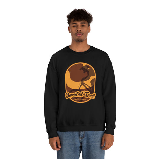 Derailed Trail - Washington Unisex Heavy Blend Crewneck Sweatshirt