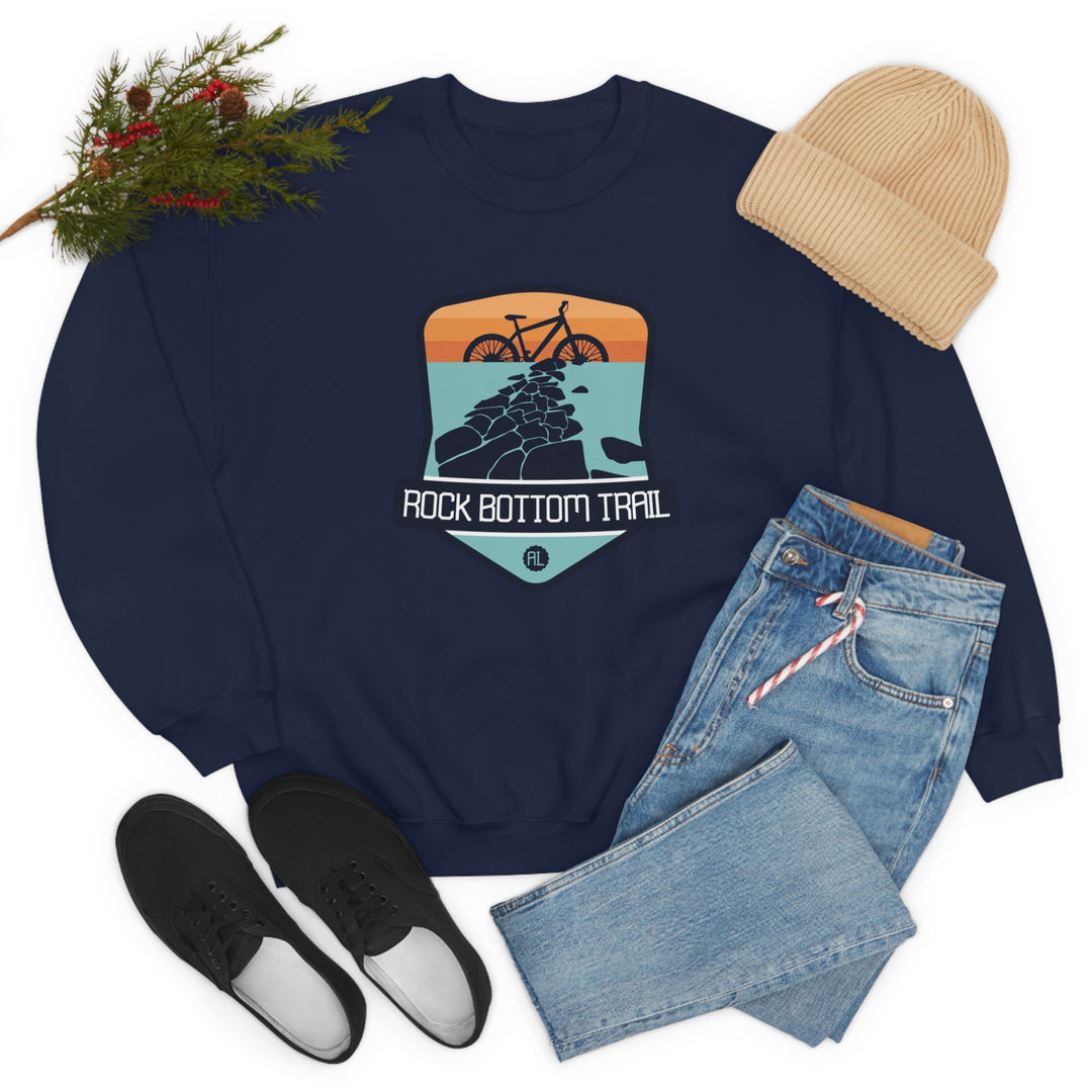 Rock Bottom Trail - Alabama Unisex Heavy Blend Crewneck Sweatshirt