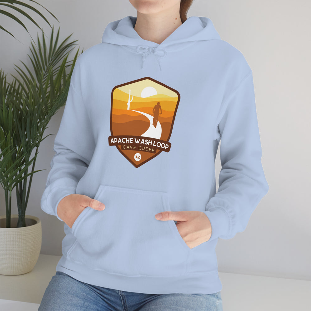 Apache Wash Loop - Cave Creek, Arizona Hooded Sweatshirt